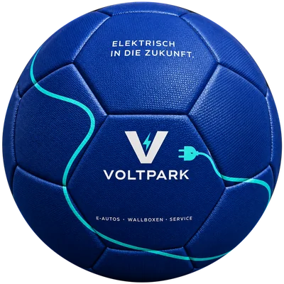 Beispiel-Design Fußball: E-Mobilität
