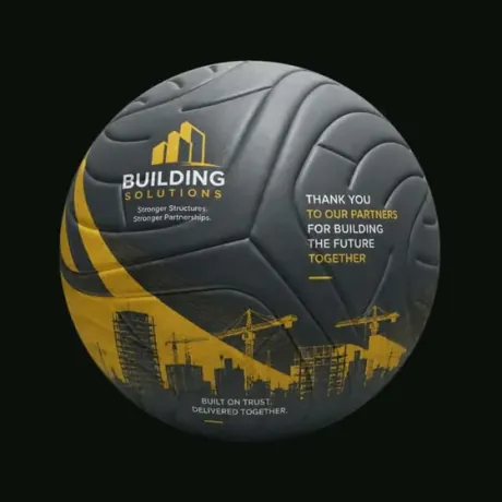 Balón de fútbol personalizado — Constructora
