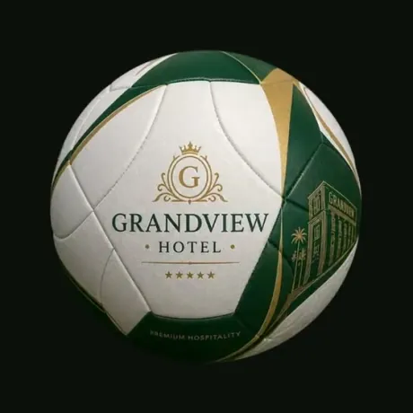 Balón de fútbol personalizado — Grupo hotelero