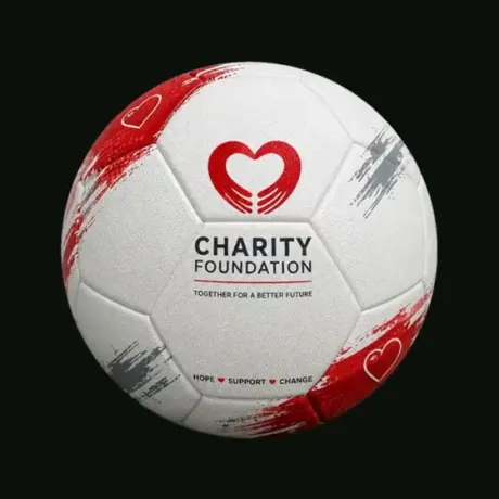 Balón de fútbol personalizado — Fundación benéfica
