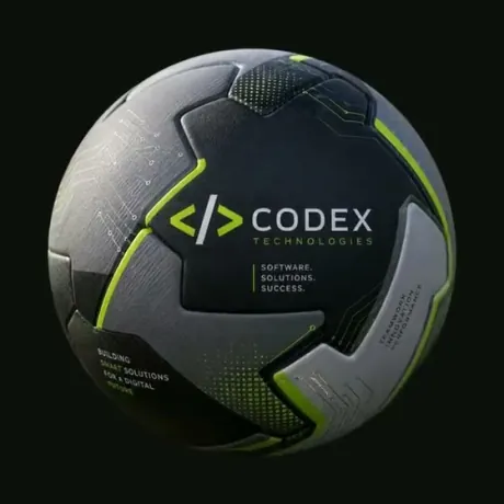 Balón de fútbol personalizado — Empresa tecnológica